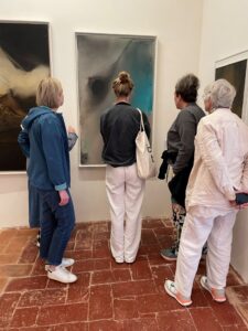 bespreking-schilderij-tijdens-schildervakanties-in-Zuid-Frankrijk